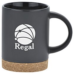 Custom Caspian Coffee Mug with Cork Bottom - 13.5 oz. - 24 hr