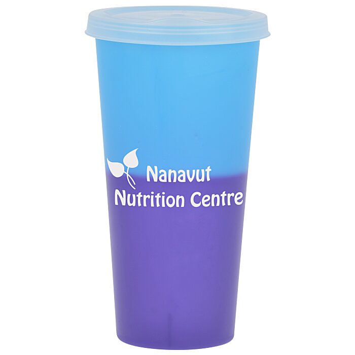 Custom Rave Mood Tumbler with Lid - 26 oz