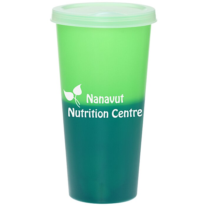 Custom Rave Mood Tumbler with Lid - 26 oz