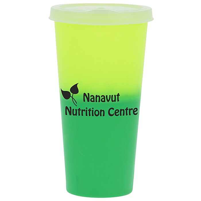 Custom Rave Mood Tumbler with Lid - 26 oz