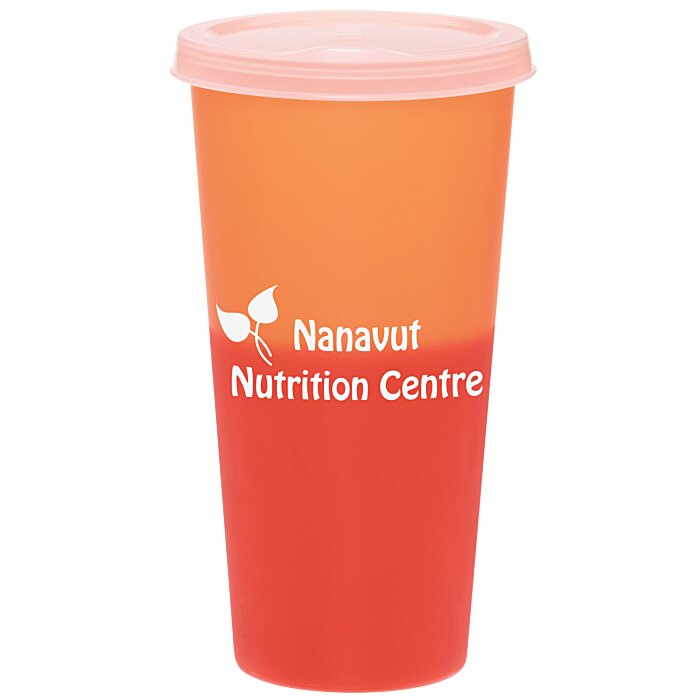 Custom Rave Mood Tumbler with Lid - 26 oz