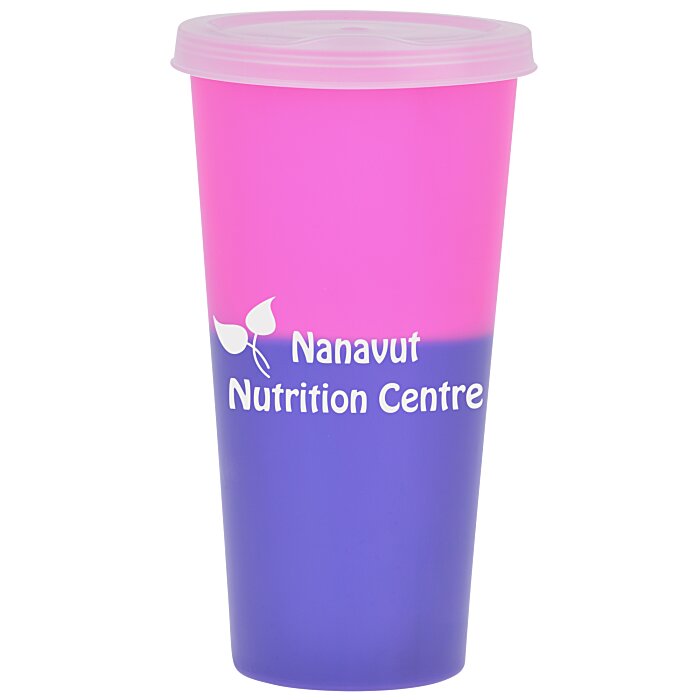 Custom Rave Mood Tumbler with Lid - 26 oz