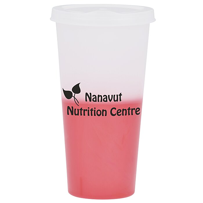 Custom Rave Mood Tumbler with Lid - 26 oz