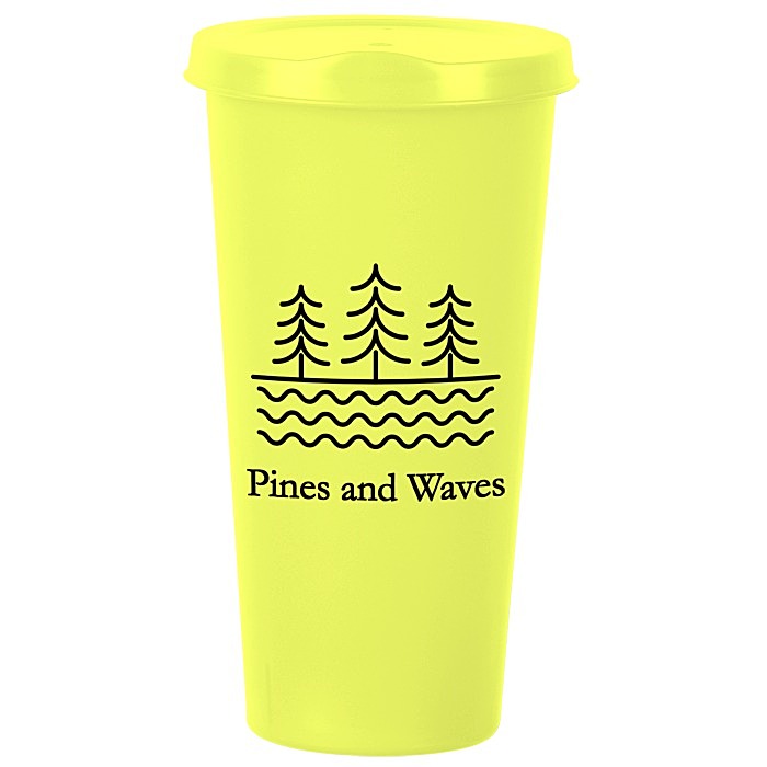 Custom Rave Tumbler with Lid - 26 oz
