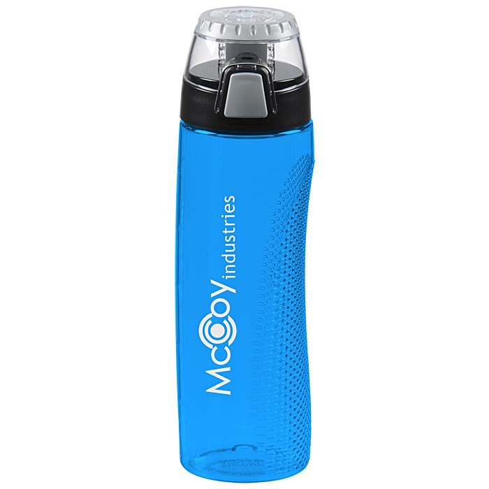 Custom Thermos Tritan Hydration Bottle with Intake Meter - 24 oz.