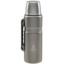 Custom Thermos King Beverage Bottle - 40 oz - Laser Engraved