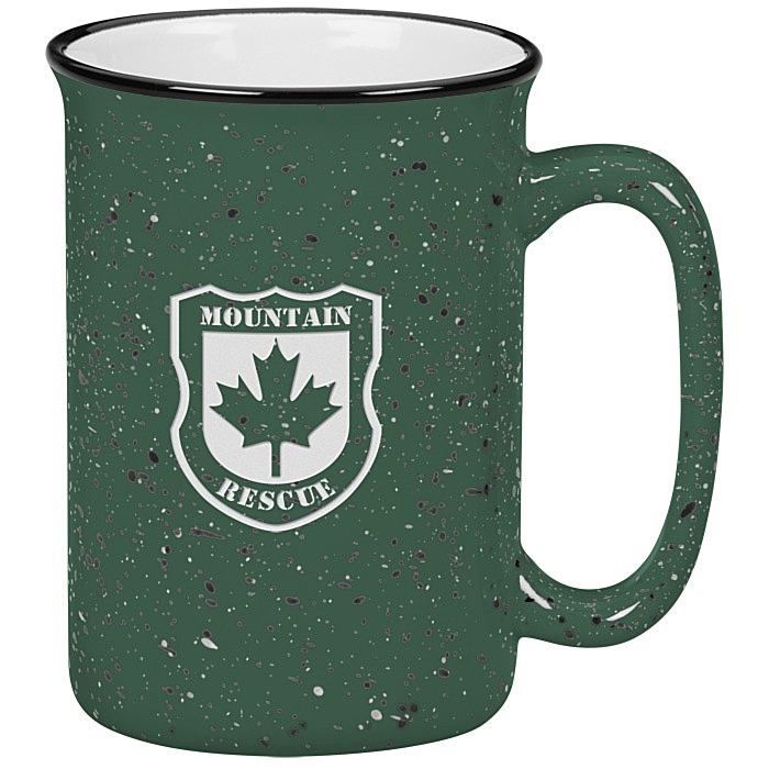 Custom Tall Campfire Mug - 12 oz - Laser Engraved