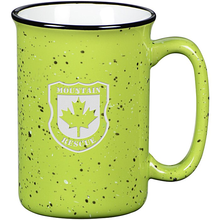 Custom Tall Campfire Mug - 12 oz - Laser Engraved