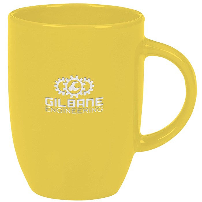 Custom Europe Coffee Mug - 12 oz - Laser Engraved