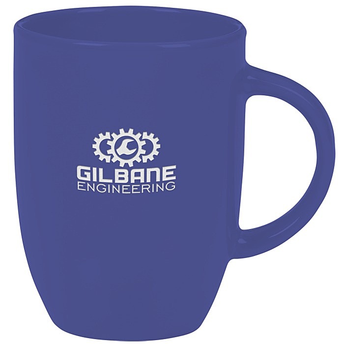 Custom Europe Coffee Mug - 12 oz - Laser Engraved