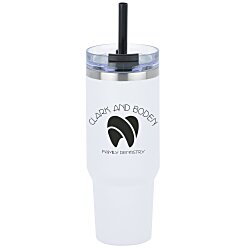 Custom Charger Vacuum Tumbler - 40 oz