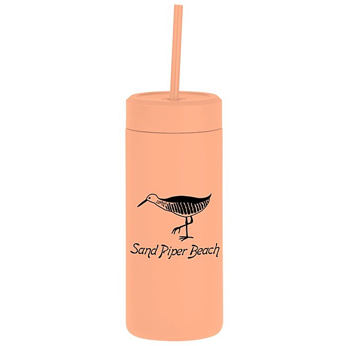 Custom Sol Tonal Tumbler with Straw - 20 oz
