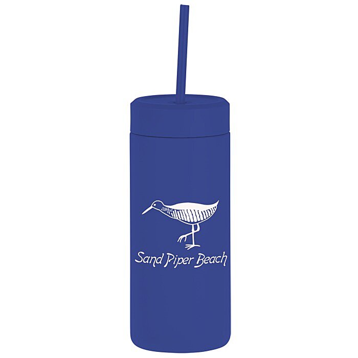 Custom Sol Tonal Tumbler with Straw - 20 oz