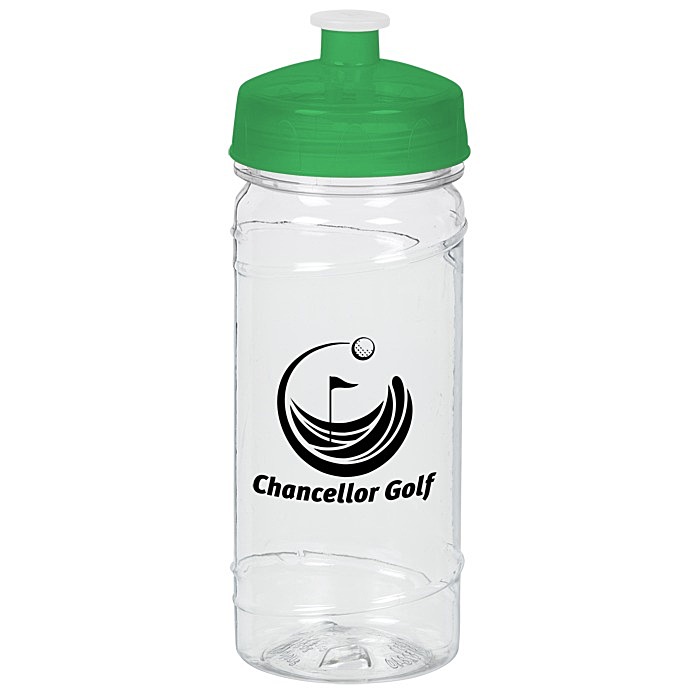Custom Refresh Cyclone Water Bottle - 16 oz - Clear - 24 hr