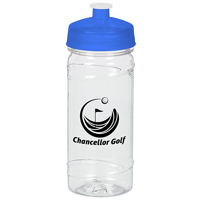 Custom Refresh Cyclone Water Bottle - 16 oz - Clear - 24 hr