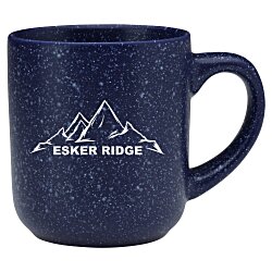 Custom Speckled Matte Coffee Mug - 14 ounces