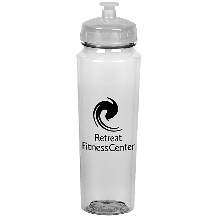 Custom PolySure Measure Water Bottle - 24 oz. - 24 hr