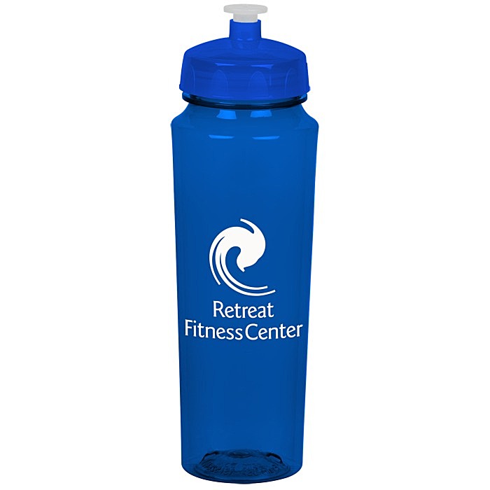 Custom PolySure Measure Water Bottle - 24 oz. - 24 hr