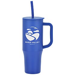 Custom Erie Mug with Straw - 30 oz