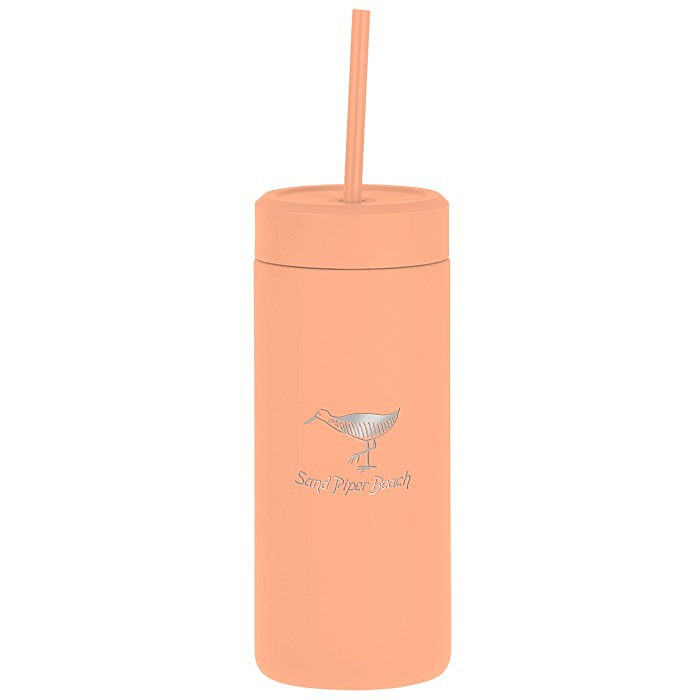 Custom Sol Tonal Tumbler with Straw - 20 oz - Laser Engraved
