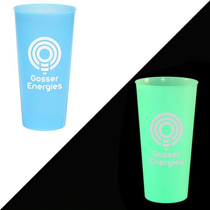 Custom Rave Nite Glow Tumbler - 26 oz.