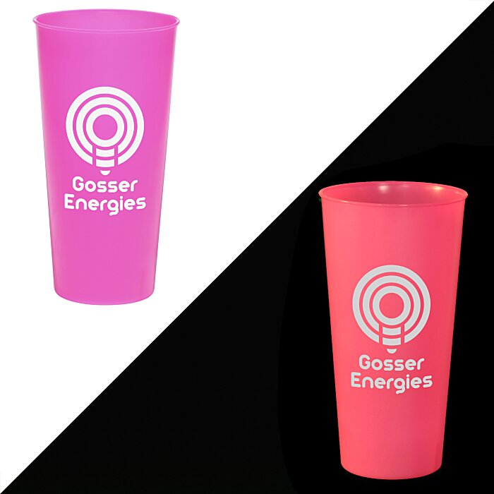 Custom Rave Nite Glow Tumbler - 26 oz.