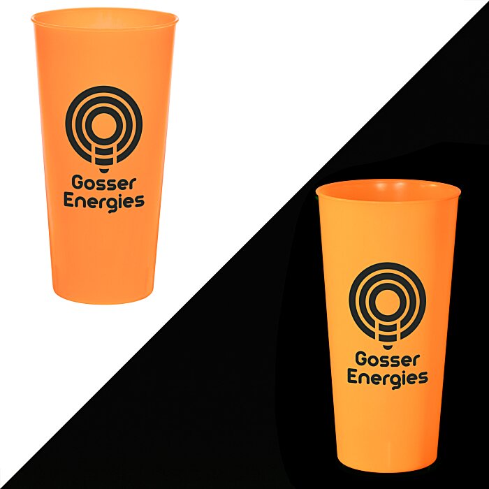 Custom Rave Nite Glow Tumbler - 26 oz.