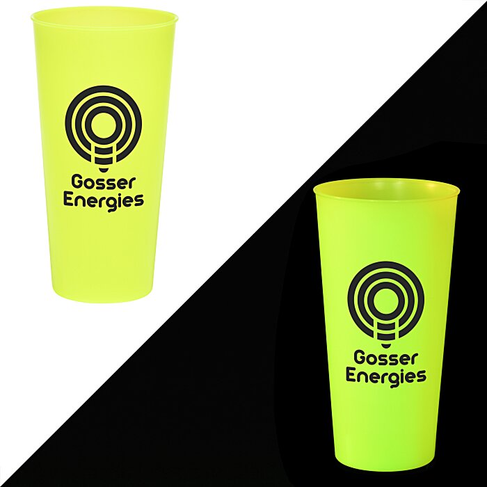 Custom Rave Nite Glow Tumbler - 26 oz.