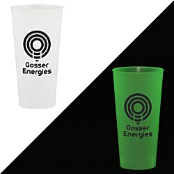 Custom Rave Nite Glow Tumbler - 26 oz.