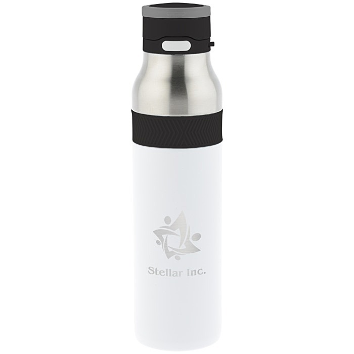 Custom h2go Jogger Vacuum Bottle - 21 oz - Laser Engraved