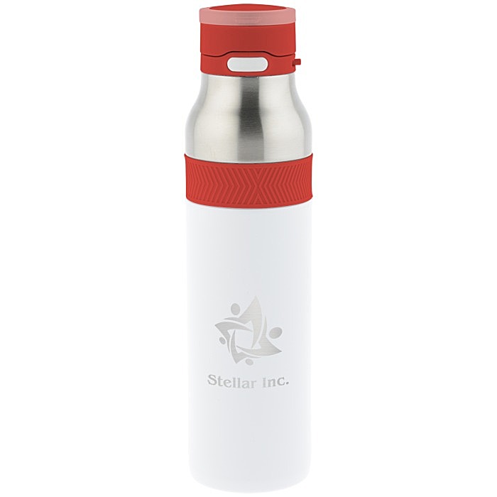 Custom h2go Jogger Vacuum Bottle - 21 oz - Laser Engraved