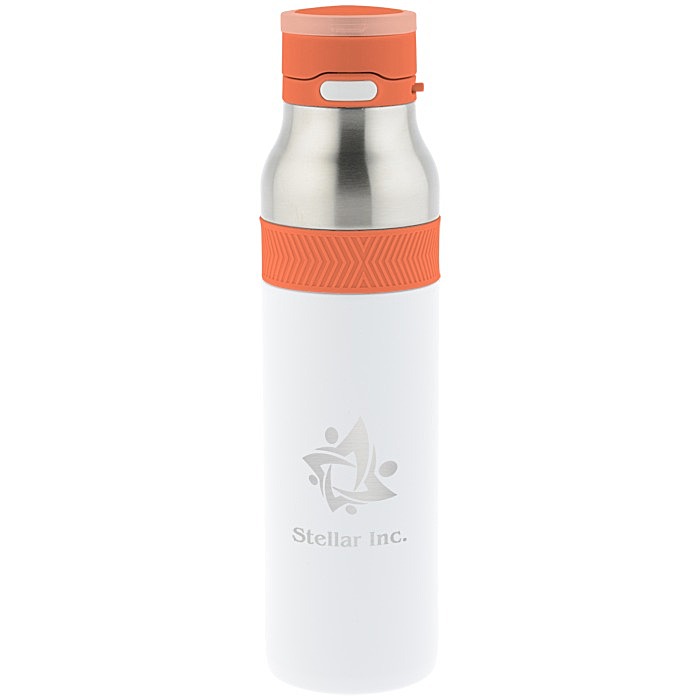 Custom h2go Jogger Vacuum Bottle - 21 oz - Laser Engraved