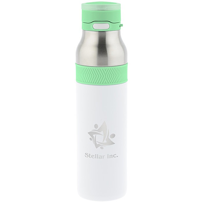 Custom h2go Jogger Vacuum Bottle - 21 oz - Laser Engraved