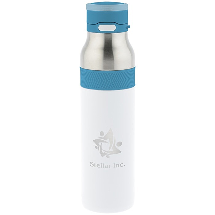 Custom h2go Jogger Vacuum Bottle - 21 oz - Laser Engraved