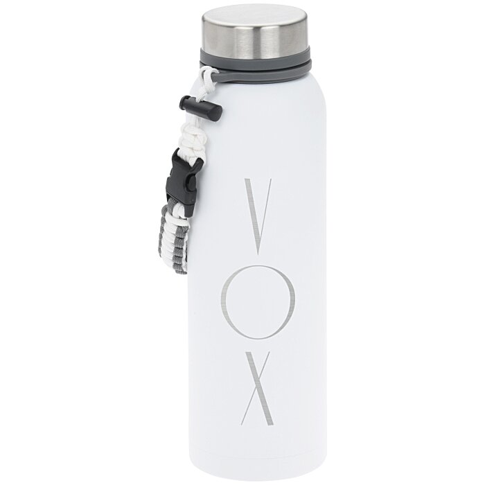 Custom h2go Pine Vacuum Bottle with Carrying Handle - 32 oz - Laser Engraved