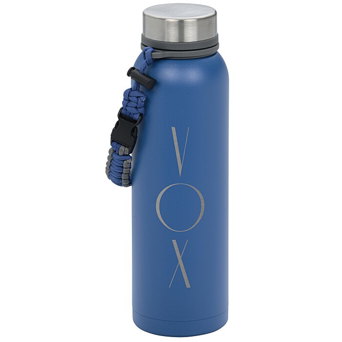 Custom h2go Pine Vacuum Bottle with Carrying Handle - 32 oz - Laser Engraved