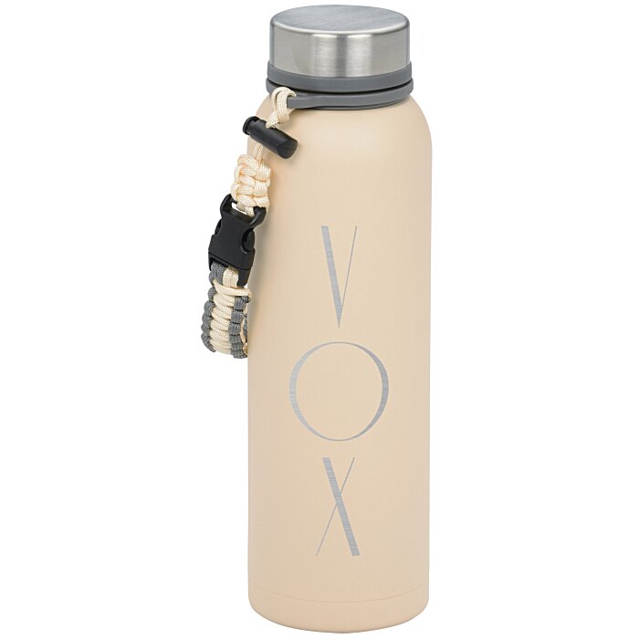 Custom h2go Pine Vacuum Bottle with Carrying Handle - 32 oz - Laser Engraved