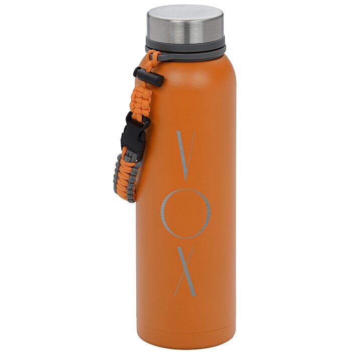 Custom h2go Pine Vacuum Bottle with Carrying Handle - 32 oz - Laser Engraved
