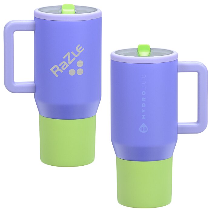 Custom HydroJug Traveler Vacuum Mug - 20 oz - Laser Engraved