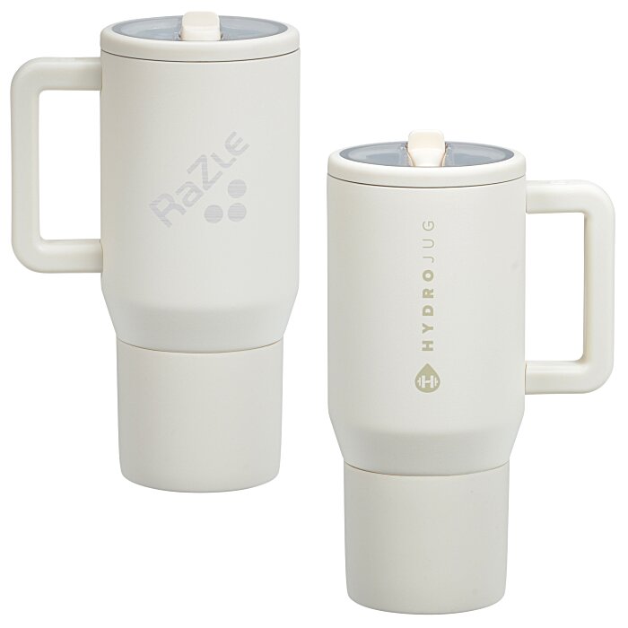 Custom HydroJug Traveler Vacuum Mug - 20 oz - Laser Engraved