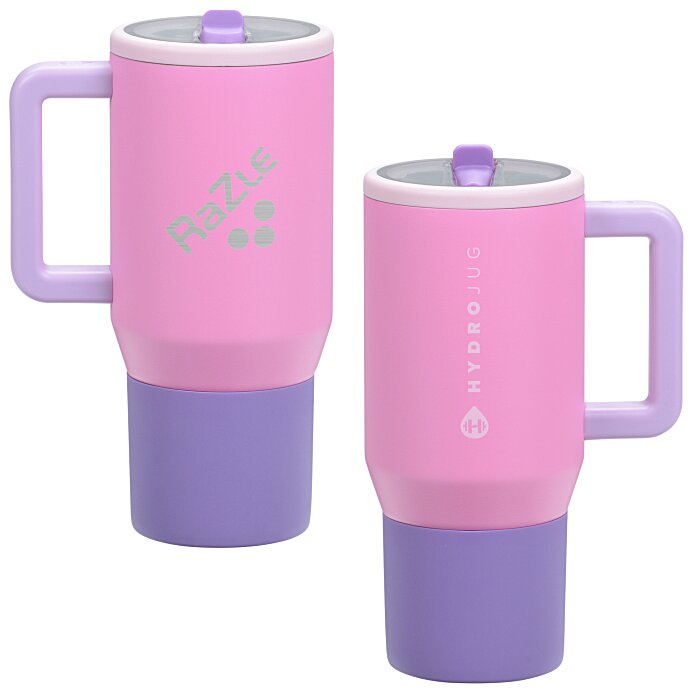 Custom HydroJug Traveler Vacuum Mug - 20 oz - Laser Engraved