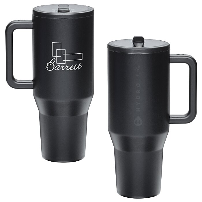 Custom HydroJug Traveler Vacuum Mug - 32 oz - Laser Engraved