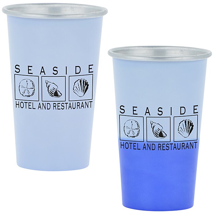 Custom Colour Change Aluminum Tumbler - 15 oz