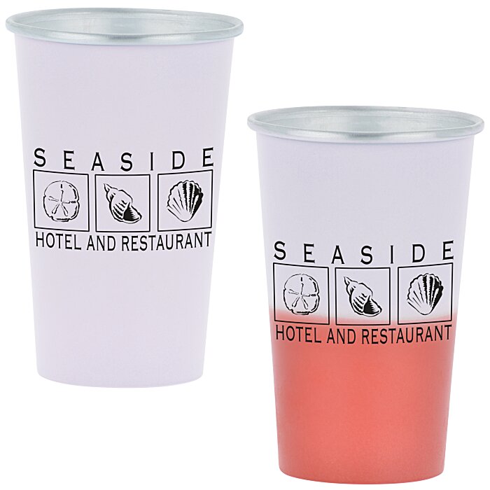 Custom Colour Change Aluminum Tumbler - 15 oz
