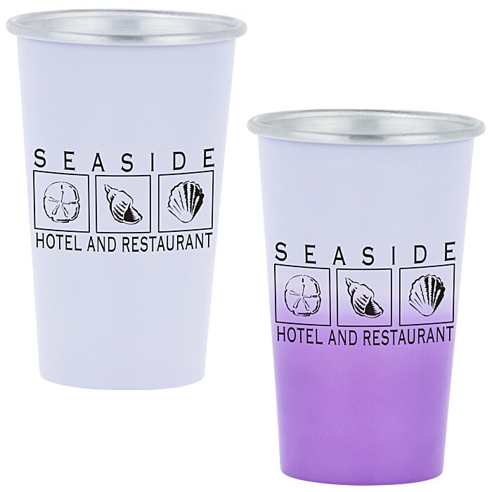 Custom Colour Change Aluminum Tumbler - 15 oz