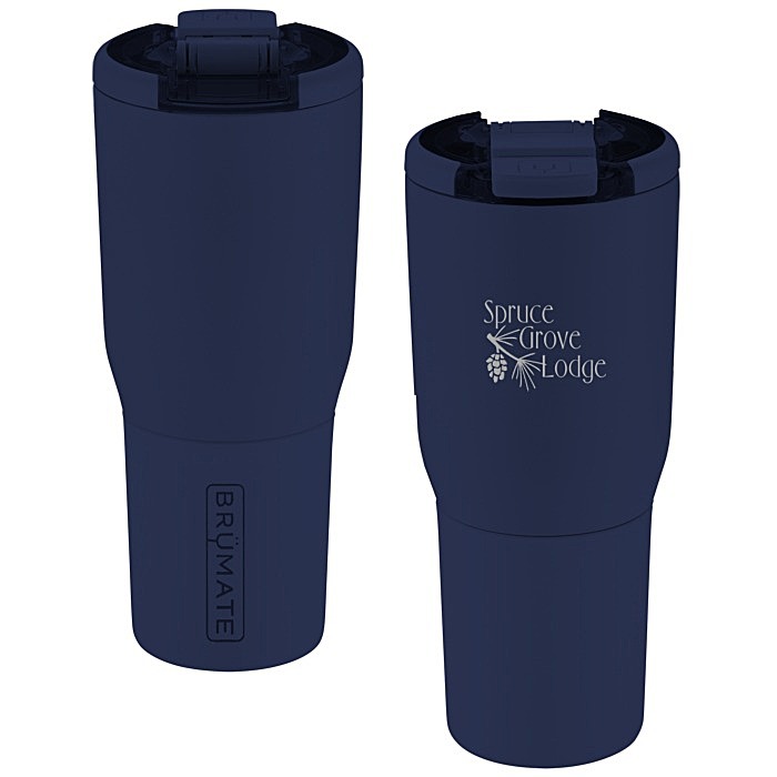 Custom BruMate Nav Vacuum Tumbler - 35 oz.- Laser Engraved
