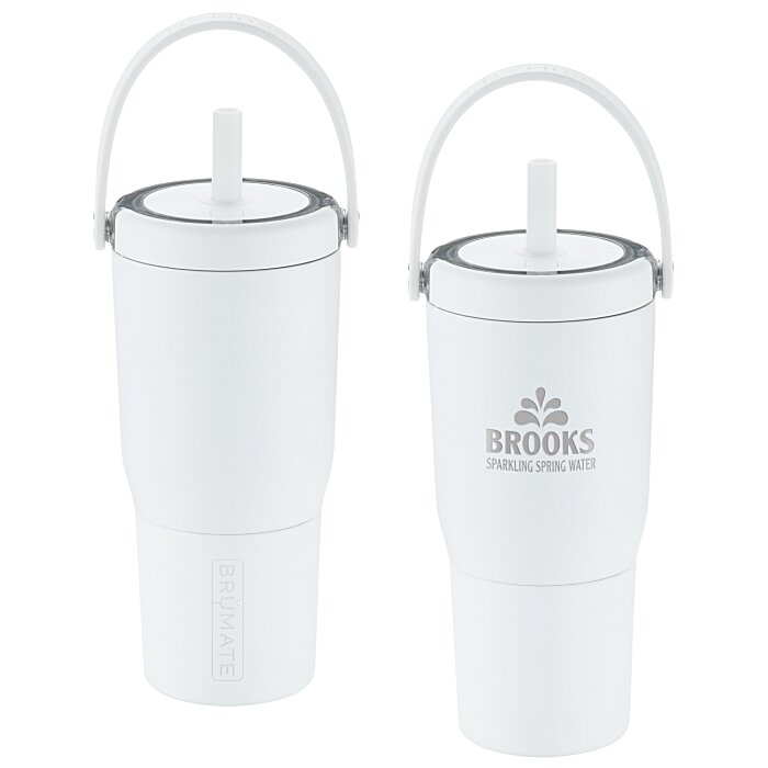 Custom BruMate Resa Vacuum Tumbler with Straw - 25 ounces- Laser Engraved