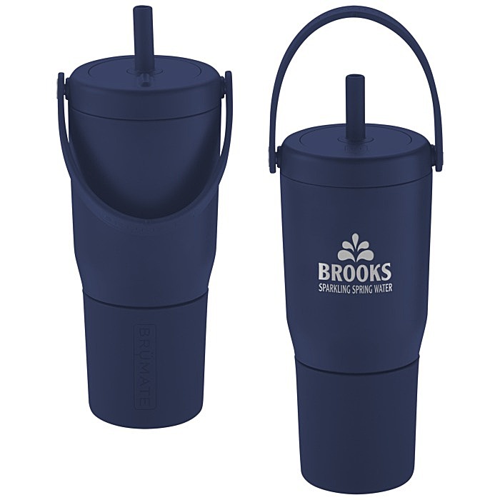 Custom BruMate Resa Vacuum Tumbler with Straw - 25 ounces- Laser Engraved
