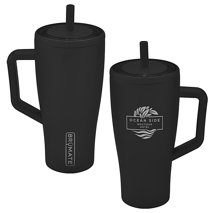 Custom BruMate Era Vacuum Tumbler with Straw - 30 oz.- Laser Engraved