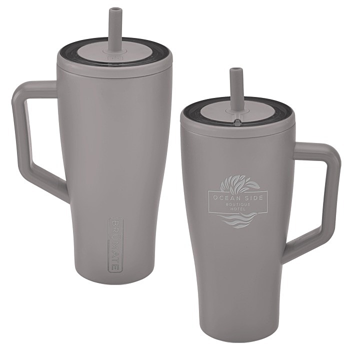 Custom BruMate Era Vacuum Tumbler with Straw - 30 oz.- Laser Engraved